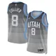 Nike Utah Jazz Isaiah Collier Trikot City Edition 25/26 Swingman Grau Für Herren