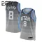 Nike Utah Jazz Isaiah Collier Trikot City Edition 25/26 Swingman Grau Für Kinder