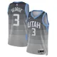 Nike Utah Jazz Keyonte George Trikot City Edition 25/26 Swingman Grau Für Herren