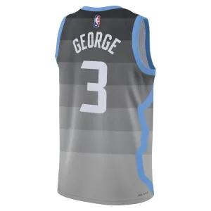 Nike Utah Jazz Keyonte George Trikot City Edition 25/26 Swingman Grau Für Herren