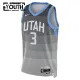 Nike Utah Jazz Keyonte George Trikot City Edition 25/26 Swingman Grau Für Kinder