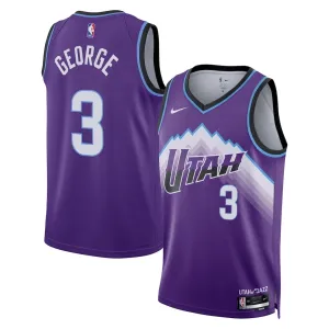 Nike Utah Jazz Keyonte George Trikot Icon Edition 25/26 Swingman Lila Für Herren