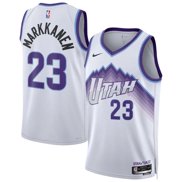 Nike Utah Jazz Lauri Markkanen Trikot Association Edition 25/26 Swingman Weiß Für Herren Nike Utah Jazz Lauri Markkanen Trikot Association Edition 25/26 Swingman Weiß Für Herren