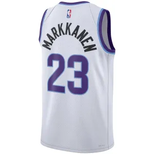 Nike Utah Jazz Lauri Markkanen Trikot Association Edition 25/26 Swingman Weiß Für Herren