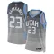 Nike Utah Jazz Lauri Markkanen Trikot City Edition 25/26 Swingman Grau Für Herren