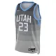 Nike Utah Jazz Lauri Markkanen Trikot City Edition 25/26 Swingman Grau Für Herren