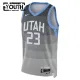Nike Utah Jazz Lauri Markkanen Trikot City Edition 25/26 Swingman Grau Für Kinder