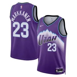 Nike Utah Jazz Lauri Markkanen Trikot Icon Edition 25/26 Swingman Lila Für Herren