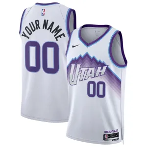 Nike Utah Jazz Trikot Personalisiert Association Edition 25/26 Swingman Weiß Für Herren