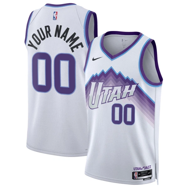 Nike Utah Jazz Trikot Personalisiert Association Edition 25/26 Swingman Weiß Für Herren