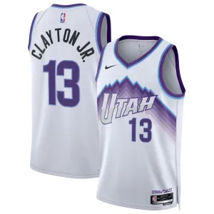 Nike Utah Jazz Walter Clayton JR Trikot Association Edition 25/26 Swingman Weiß Für Herren