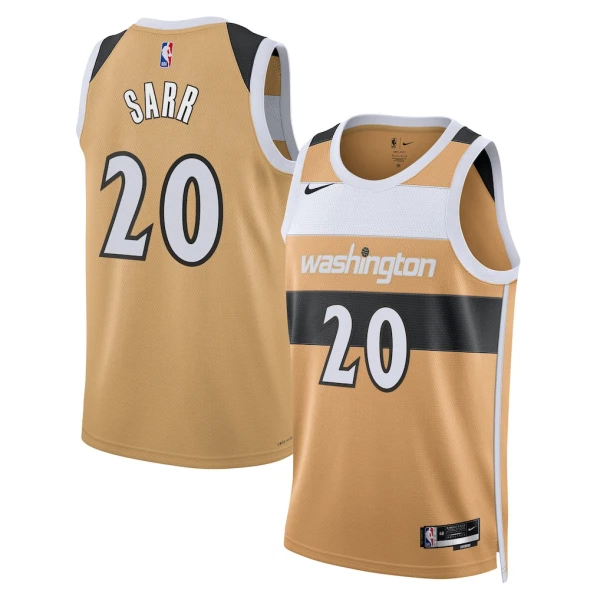 Nike Washington Wizards Alex Sarr Trikot City Edition 25/26 Swingman Gold Für Herren