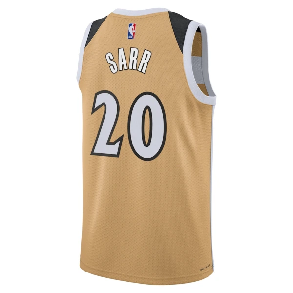 Nike Washington Wizards Alex Sarr Trikot City Edition 25/26 Swingman Gold Für Herren