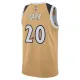 Nike Washington Wizards Alex Sarr Trikot City Edition 25/26 Swingman Gold Für Herren