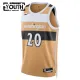 Nike Washington Wizards Alex Sarr Trikot City Edition 25/26 Swingman Gold Für Kinder