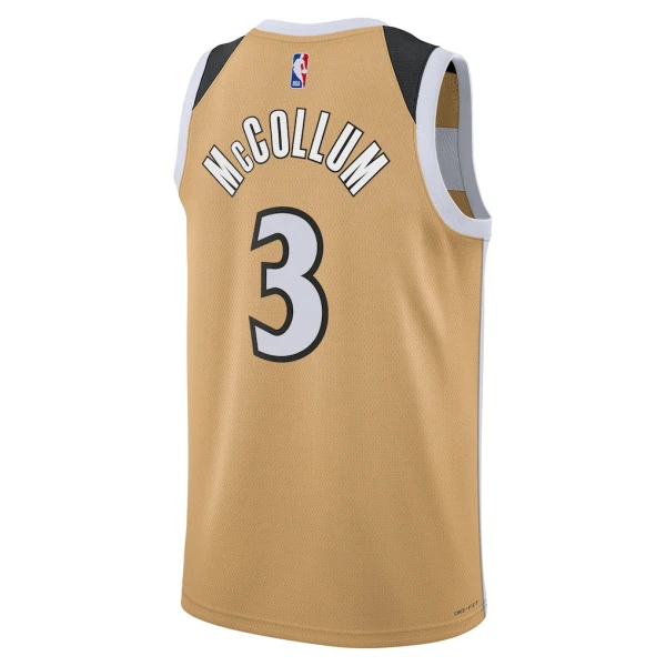 Nike Washington Wizards CJ Mccollum Trikot City Edition 25/26 Swingman Gold Für Herren