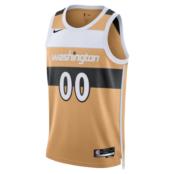 Nike Washington Wizards Trikot Personalisiert City Edition 25/26 Swingman Gold Für Herren