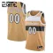 Nike Washington Wizards Trikot Personalisiert City Edition 25/26 Swingman Gold Für Kinder