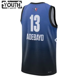 Nike Bam Adebayo 13 Trikot All Star 2023 Swingman Blau Für Kinder