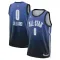 Nike Damian Lillard 0 Trikot All Star 2023 Swingman Blau Für Herren