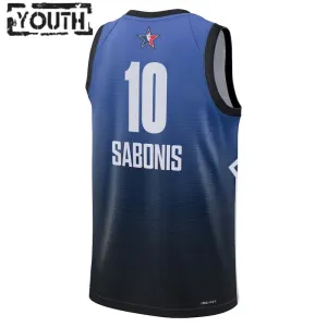 Nike Domantas Sabonis 10 Trikot All Star 2023 Swingman Blau Für Kinder
