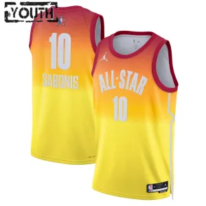 Nike Domantas Sabonis 10 Trikot All Star 2023 Swingman Orange Für Kinder