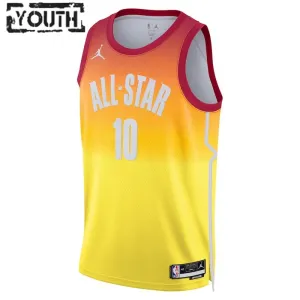 Nike Domantas Sabonis 10 Trikot All Star 2023 Swingman Orange Für Kinder