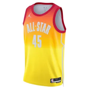 Nike Donovan Mitchell 45 Trikot All Star 2023 Swingman Orange Für Herren