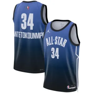 Nike Giannis Antetokounmpo 34 Trikot All Star 2023 Swingman Blau Für Herren