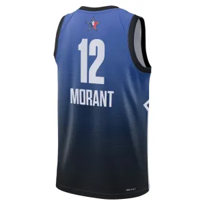 Nike Ja Morant 12 Trikot All Star 2023 Swingman Blau Für Herren