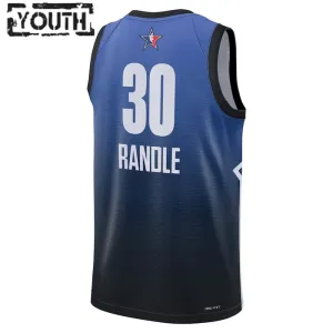 Nike Julius Randle 30 Trikot All Star 2023 Swingman Blau Für Kinder