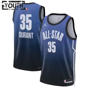 Nike Kevin Durant 35 Trikot All Star 2023 Swingman Blau Für Kinder
