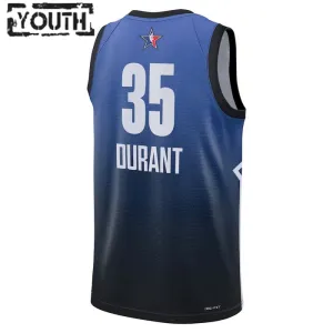 Nike Kevin Durant 35 Trikot All Star 2023 Swingman Blau Für Kinder
