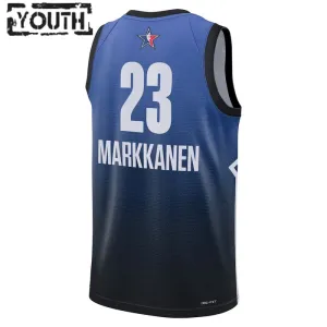 Nike Lauri Markkanen 23 Trikot All Star 2023 Swingman Blau Für Kinder