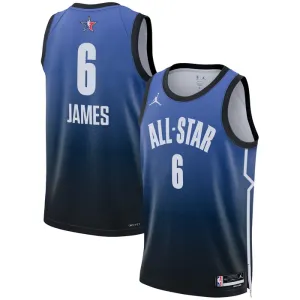 Nike Lebron James 6 Trikot All Star 2023 Swingman Blau Für Herren