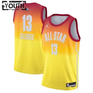 Nike Paul George 13 Trikot All Star 2023 Swingman Orange Für Kinder