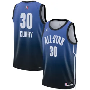 Nike Stephen Curry 30 Trikot All Star 2023 Swingman Blau Für Herren