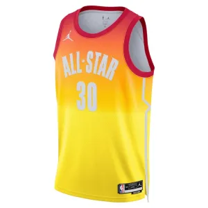 Nike Stephen Curry 30 Trikot All Star 2023 Swingman Orange Für Herren