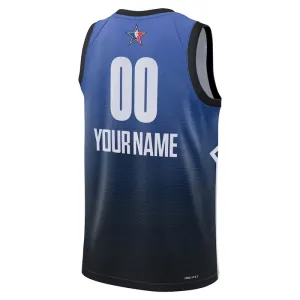 Nike Trikot Personalisiert All Star 2023 Swingman Blau Für Herren