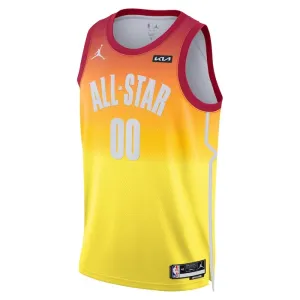 Nike Trikot Personalisiert All Star 2023 Swingman Orange Für Herren