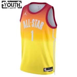 Nike Zion Williamson 1 Trikot All Star 2023 Swingman Orange Für Kinder