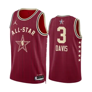 Anthony Davis Trikot All Star 2024 Swingman Rot Für Herren