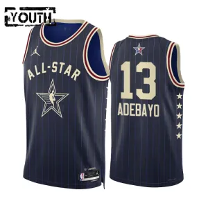 Bam Adebayo Trikot All Star 2024 Swingman Navy Für Kinder