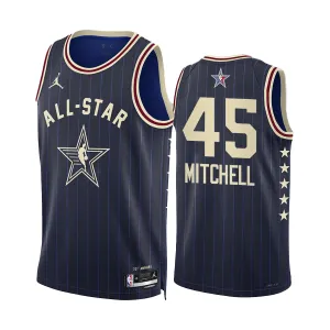 Donovan Mitchell Trikot All Star 2024 Swingman Navy Für Herren