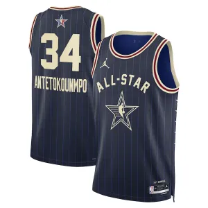 Giannis Antetokounmpo Trikot All Star 2024 Swingman Navy Für Herren
