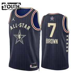Jaylen Brown Trikot All Star 2024 Swingman Navy Für Kinder Jaylen Brown Trikot All Star 2024 Swingman Navy Für Kinder