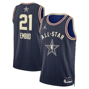 Joel Embiid Trikot All Star 2024 Swingman Navy Für Herren
