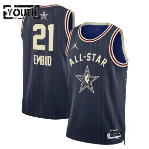 Joel Embiid Trikot All Star 2024 Swingman Navy Für Kinder