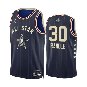 Julius Randle Trikot All Star 2024 Swingman Navy Für Herren