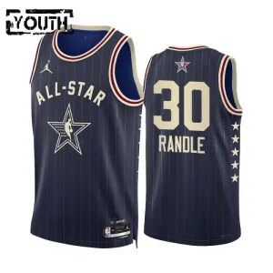 Julius Randle Trikot All Star 2024 Swingman Navy Für Kinder